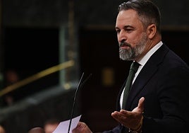 Abascal acusa al Gobierno de tener como «único objetivo» evitar que Sánchez «acabe en la cárcel»