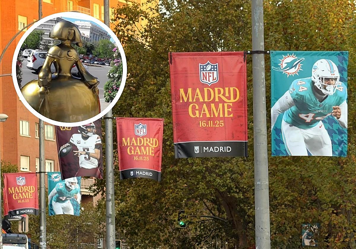 La NFL llega a Madrid: mapa y calendario de actividades, partidos y dónde están las meninas temáticas