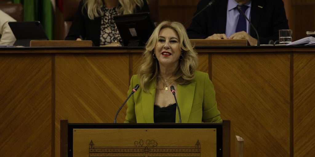 Carolina España presume de estabilidad y de que Andalucía «ya no es una autonomía estancada»