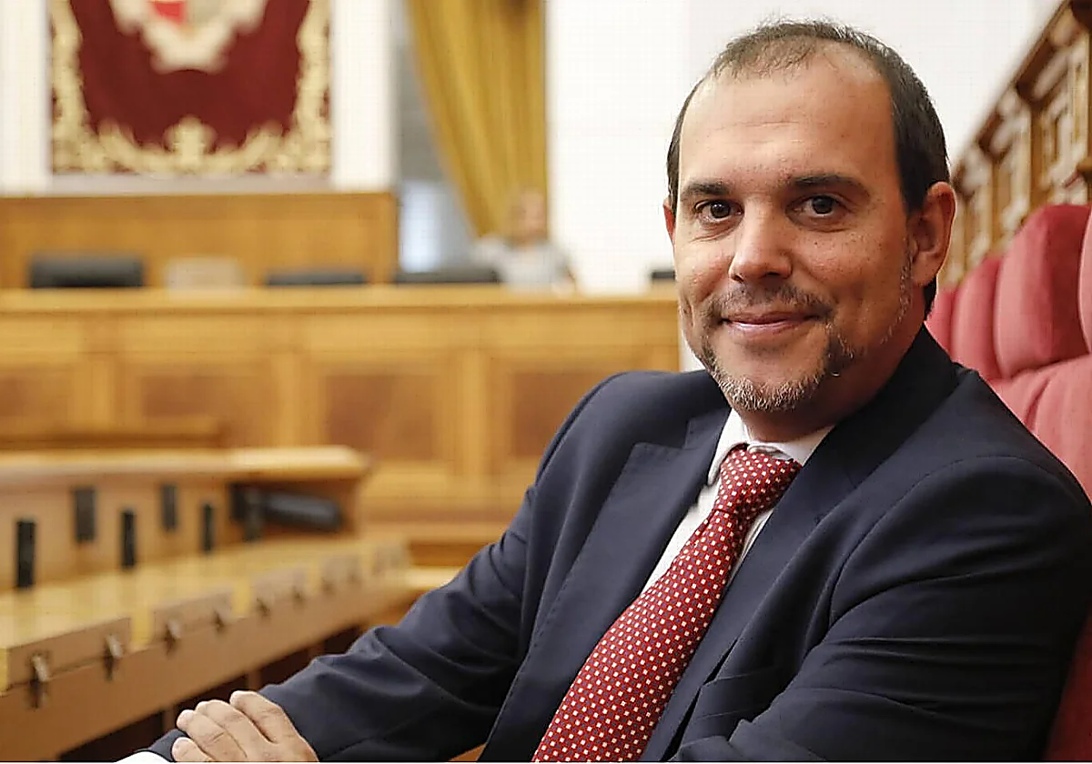Pablo Bellido, presidente de las Cortes de Castilla-La Mancha