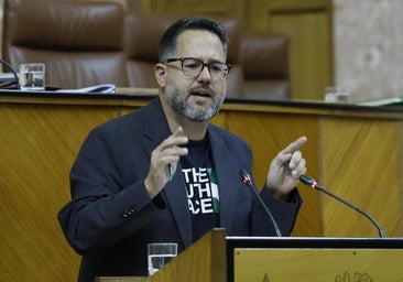 El diputado de Adelante Andalucía, José Ignacio García