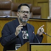 El diputado de Adelante Andalucía, José Ignacio García