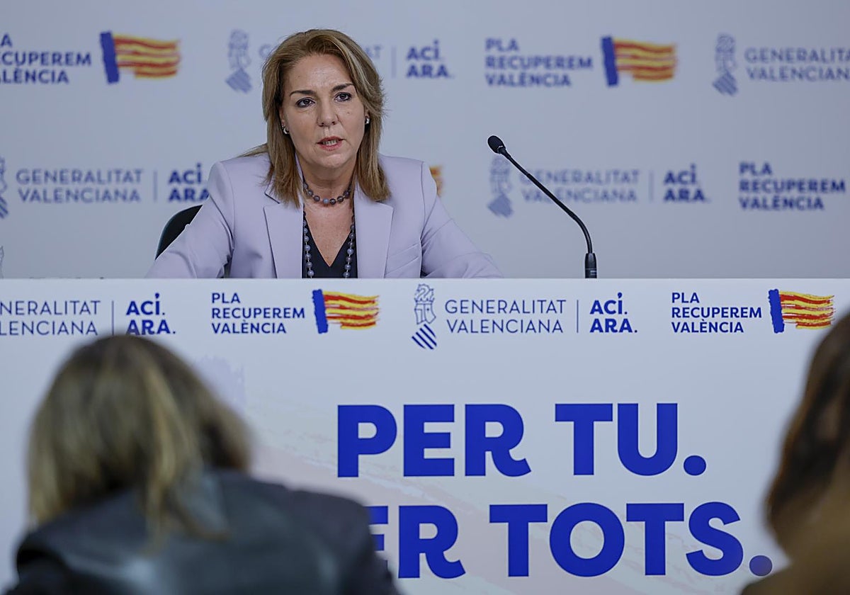 Imagen de la vicepresidenta primera y consellera de Servicios Sociales, Igualdad y Vivienda de la Generalitat, Susana Camarero