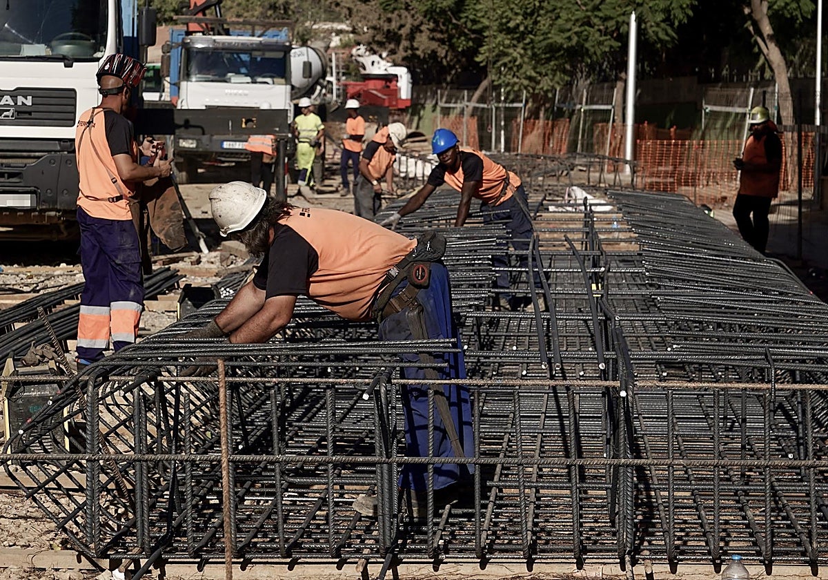 Trabajadores de la construcción