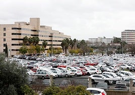 La reforma del aparcamiento principal del Hospital Reina Sofía de Córdoba entra en sus trámites finales