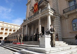 Discurso del nuevo director de la Academia de Infantería