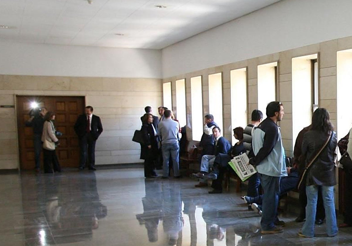 Interior de la Audiencia Provincial de Albacete