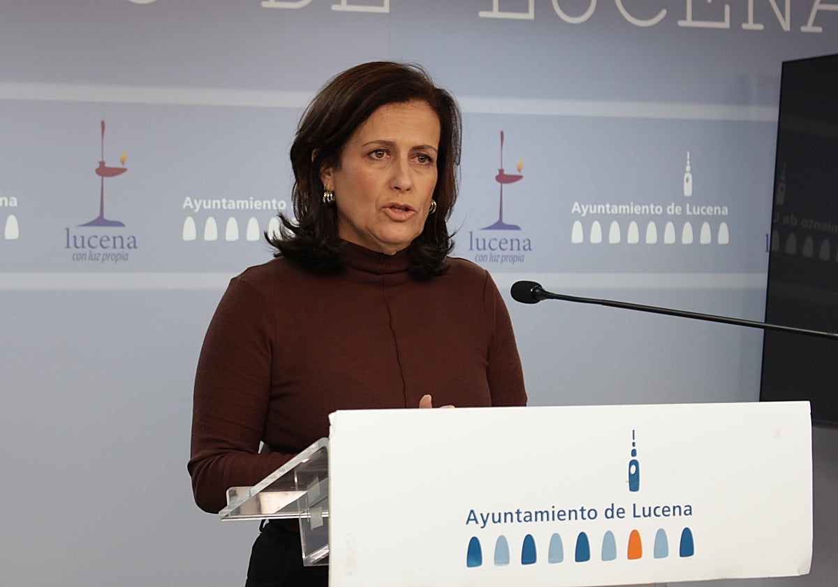 La presidenta de Suvilusa y concejal de Vivienda en Lucena, Miriam Ortiz