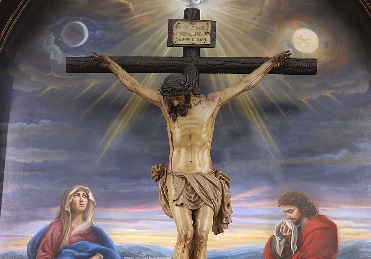 El Cristo de la Confianza, en su calvario pictórico obra de Rafael Castejón