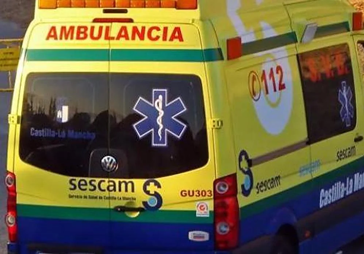 Ambulancia de urgencias del Sescam