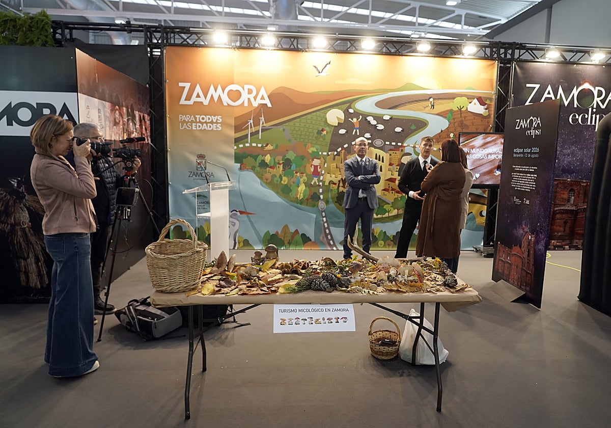 Expositor de Zamora en Intur