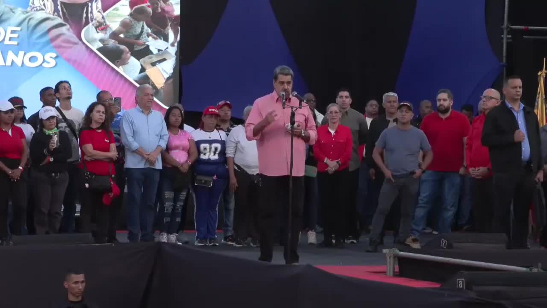 Maduro convoca movilización &quot;permanente&quot; frente a ejercicios de EE.UU. en Trinidad y Tobago