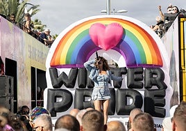 La marcha reivindicativa del 'Winter Pride' reúne a 40.000 personas en Maspalomas