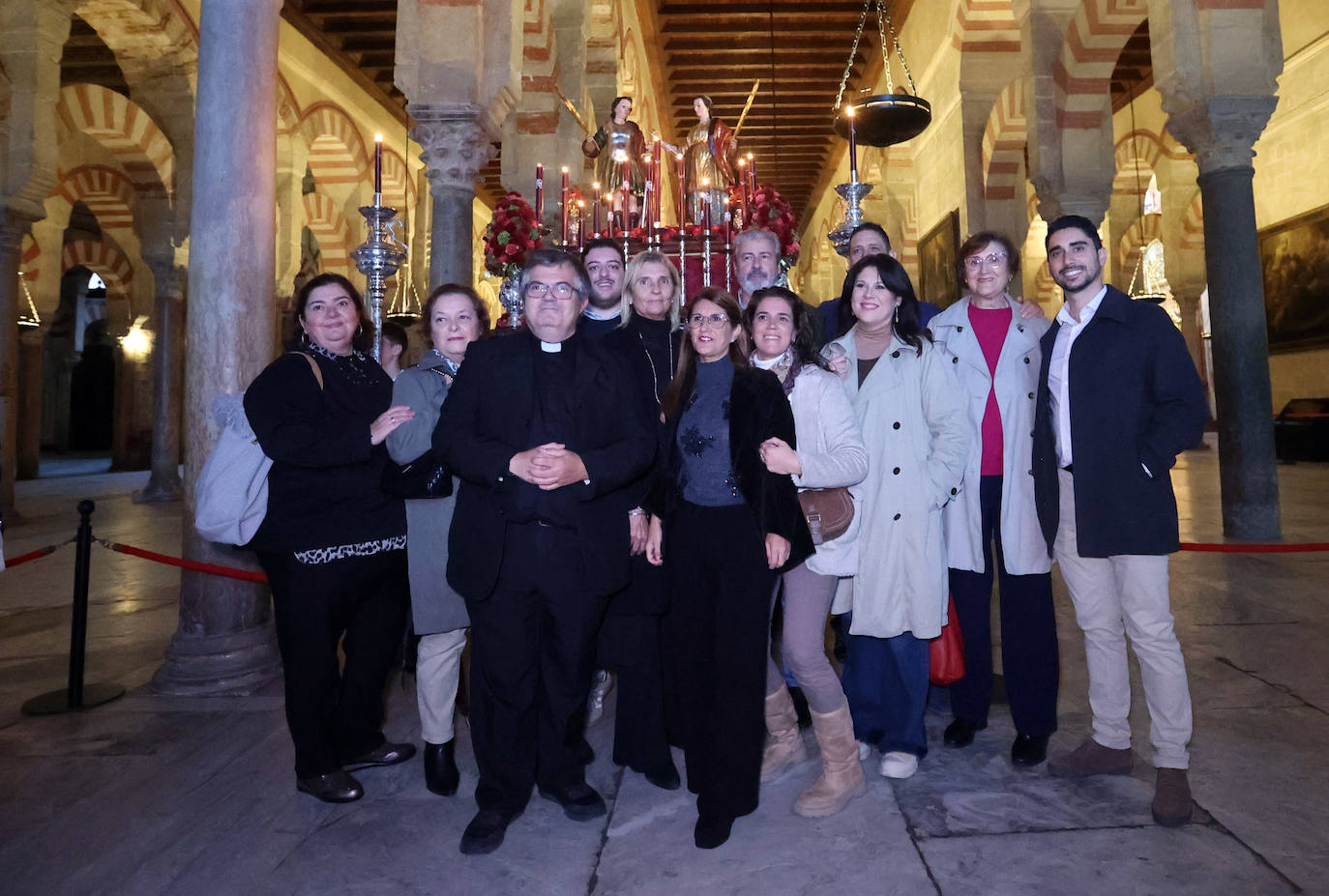 Los colegios de la Fundación Santos Mártires honran a los patronos de Córdoba en la Catedral, en imágenes