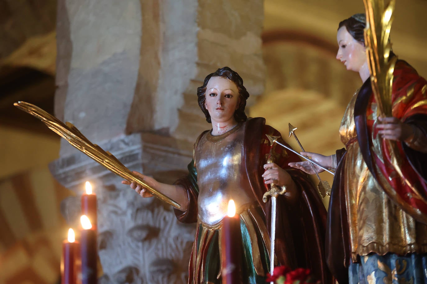 Los colegios de la Fundación Santos Mártires honran a los patronos de Córdoba en la Catedral, en imágenes