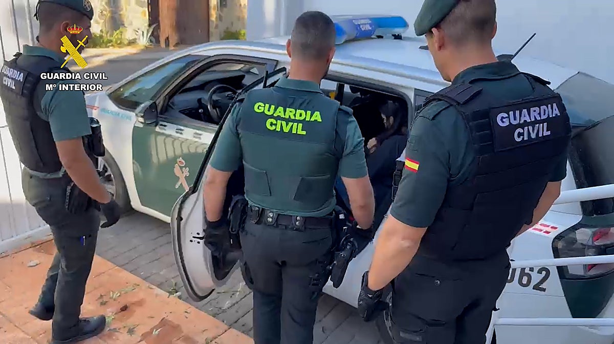 Imagen de agentes de la Guardia Civil