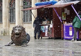 Avisos amarillos por nevadas para el jueves en León, Palencia y Burgos