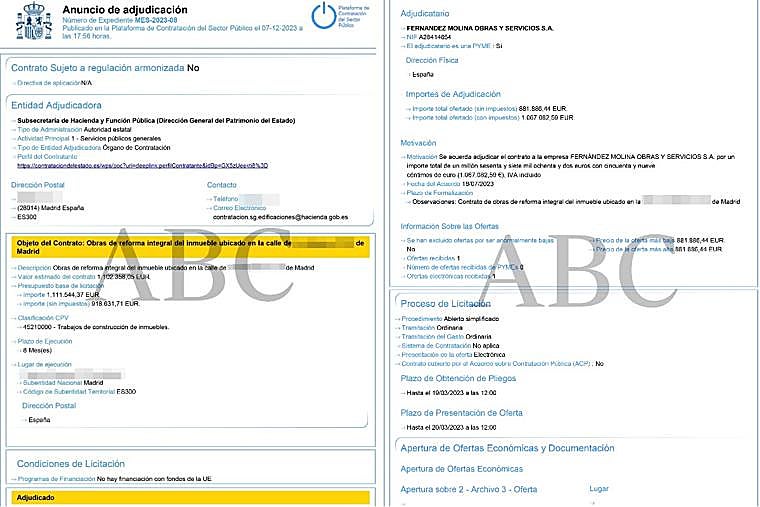 Sólo hubo una oferta presentada y la obra fue adjudicada a Fernández Molina Obras y Servicios S.A. en julio de 2023