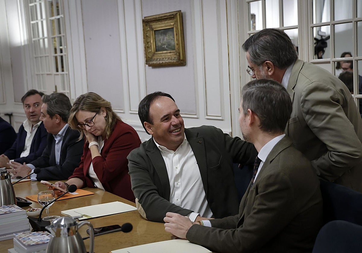 Juanfran Pérez Llorca, portavoz del PP en las Cortes Valencianas