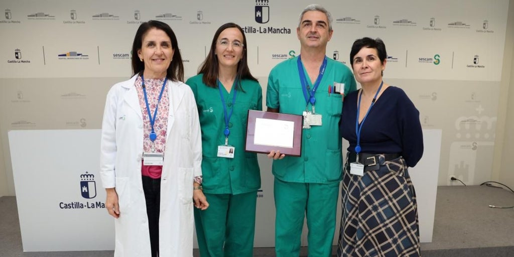 Un trabajo de Radiología del hospital de Toledo, premio a la mejor publicación internacional de los dos últimos años