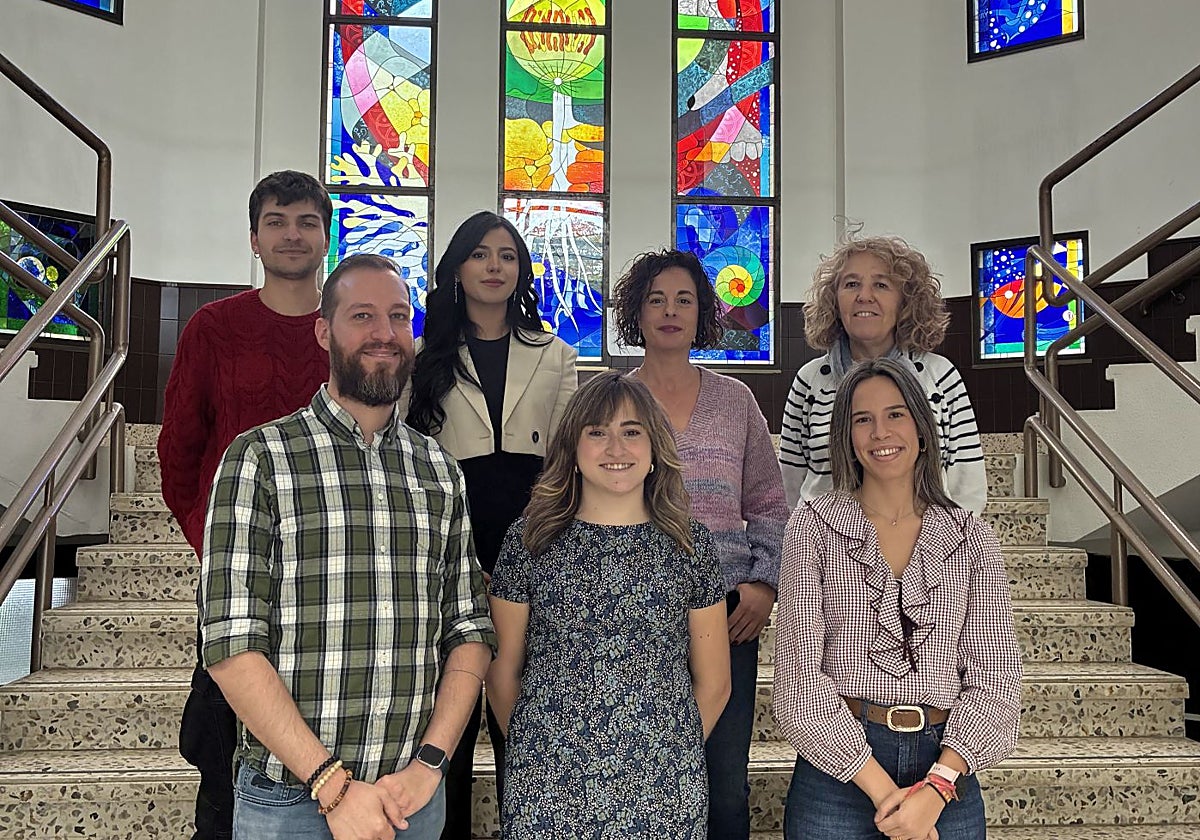 Equipo de la Universidad de León que participa en el proyecto