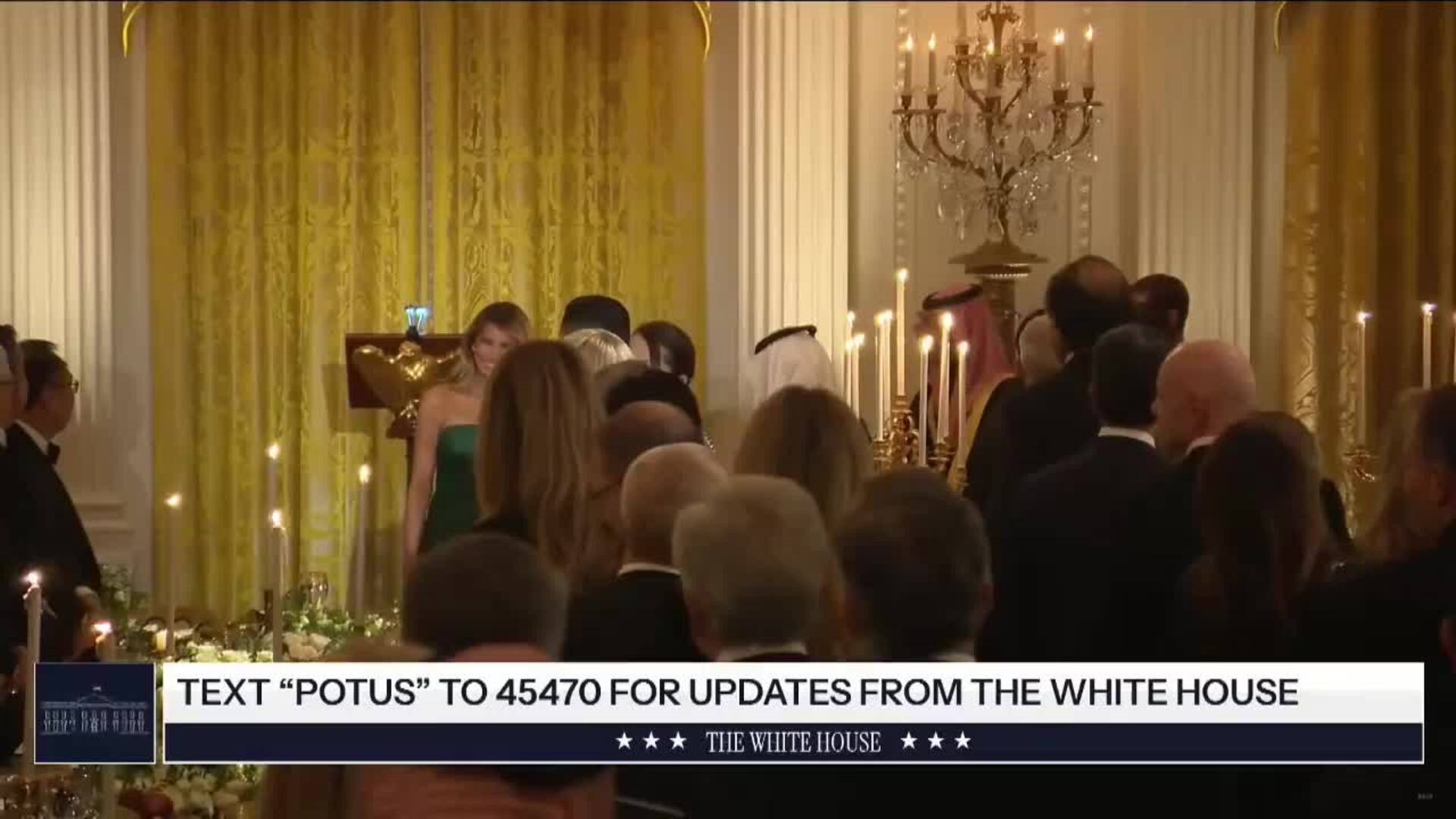 Trump ofrece cena oficial al príncipe saudí con Cristiano Ronaldo entre los invitados