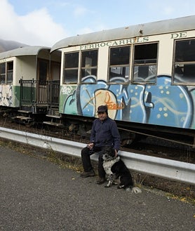 Imagen secundaria 2 - Recepción de los vagones en Villablino