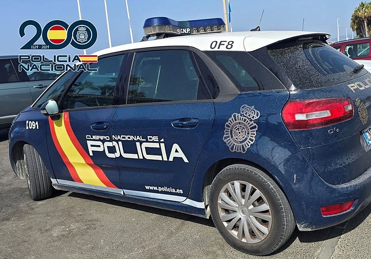 Coche patrulla de la Policía Nacional