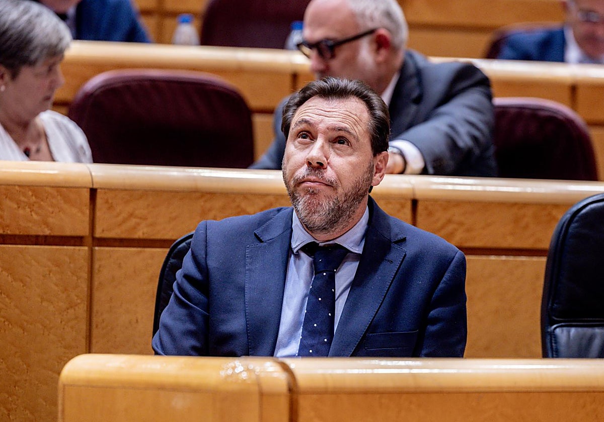 El ministro de Transportes, Óscar Puente