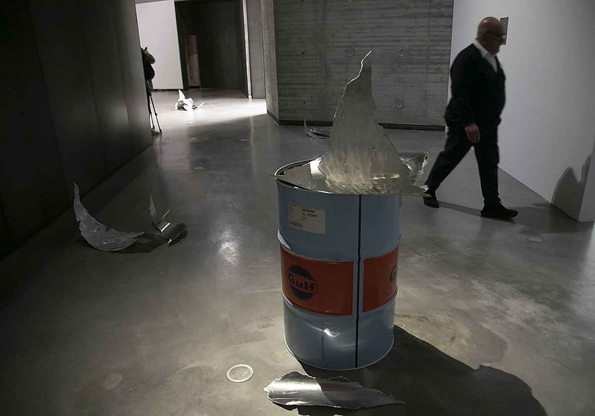 Una de las obras de Christian Lagata en 'Metal del verano'