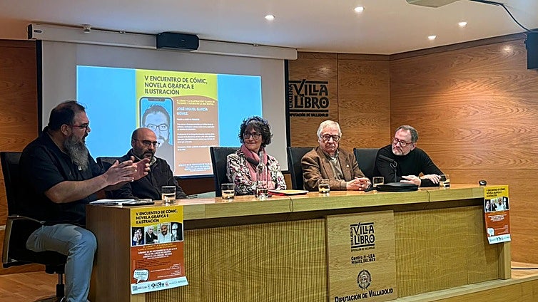 «Éxito» en la cita de «referentes» vallisoletanos de la ilustración en el Encuentro del Cómic 'Villa del Libro' en Urueña
