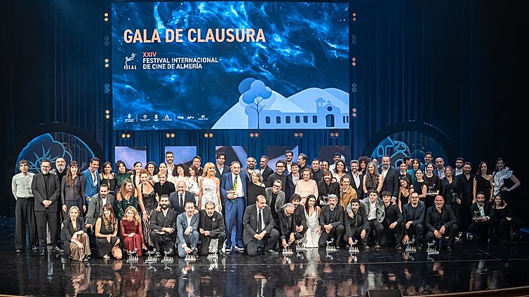 John Rhys-Davies, el inolvidable Sallah de 'Indiana Jones', premiado en la gala de clausura el Festival de Cine de Almería