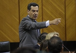 A Juanma Moreno se le ha echado encima el crudo invierno