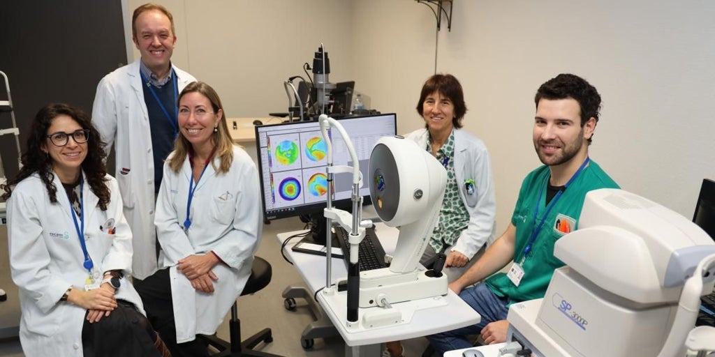 Un innovador trasplante de córnea en Toledo permite mejorar la visión de un paciente