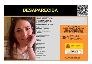 Encuentran en buen estado a la mujer desaparecida hace tres semanas en Córdoba