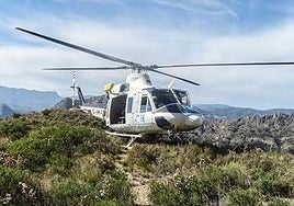 Imagen de archivo de un helicóptero del Consorcio Provincial de Bomberos de Alicante