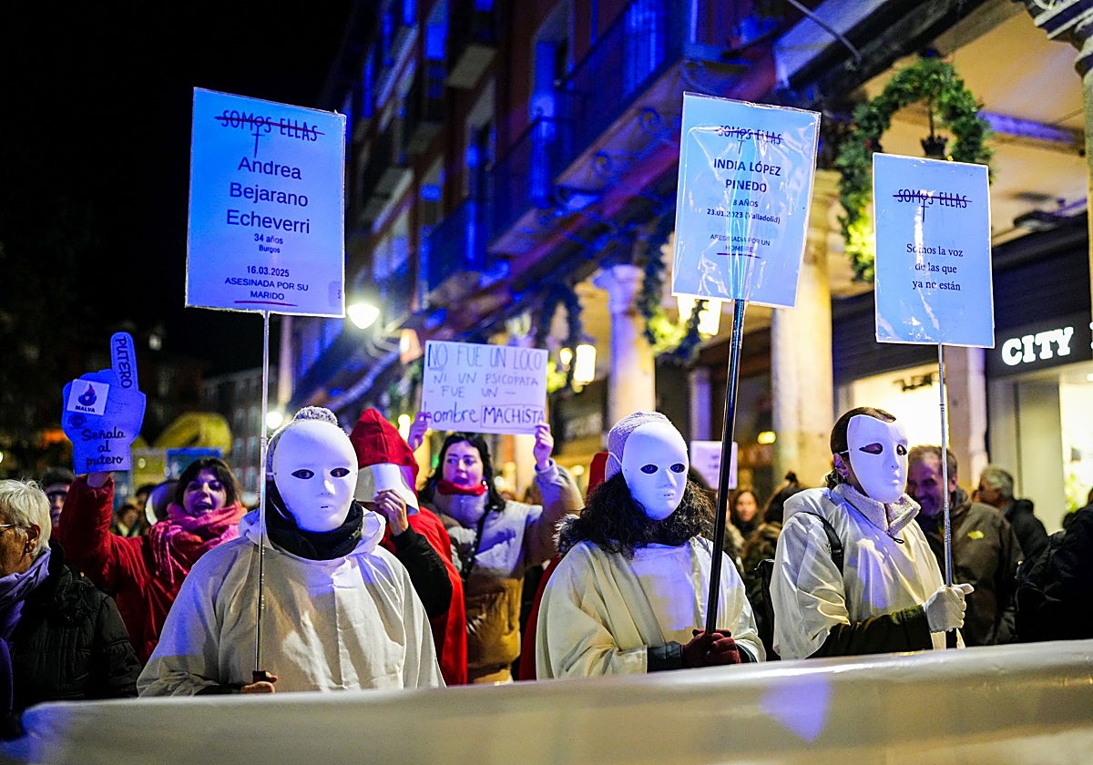 Manifestación del 25N en Valladolid
