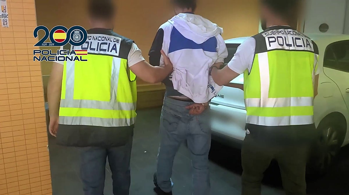 Imagen de uno de los detenidos por prostituir a una mujer en Benidorm