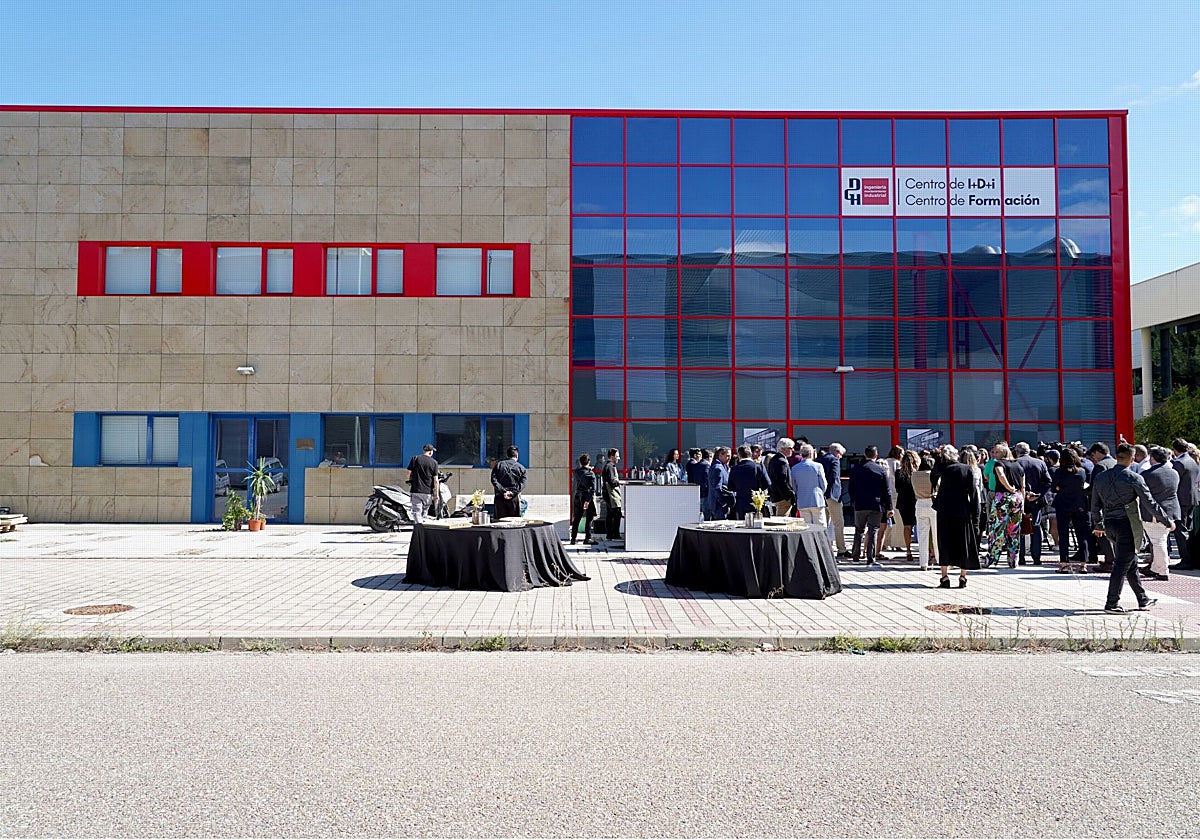 En una foto de archivo, inauguración del Centro de Investigación, Desarrollo e Innovación (I+D+i) y Centro de Formación de DGH Grupo, en el Parque Tecnológico de Boecillo (Valladolid)