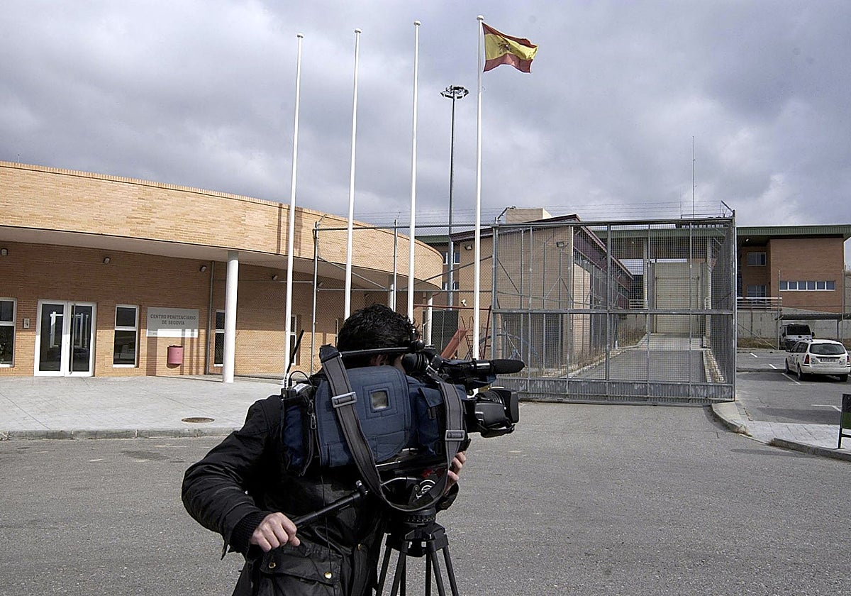 Exterior de la cárcel de Segovia, en una imagen de archivo