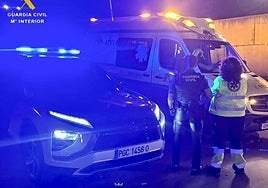 La Guardia Civil rescata a dos personas atrapadas en el incendio de una vivienda en Illescas