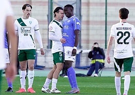 Cruce de acusaciones entre CD Manchego y CD Toledo por supuestos insultos racistas de Nanclares a Karamoko Bamba