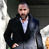 Aldama, a su llegada la Audiencia Nacional con su equipo legal