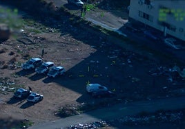 Imágenes de la operación remitidas por la Guardia Civil