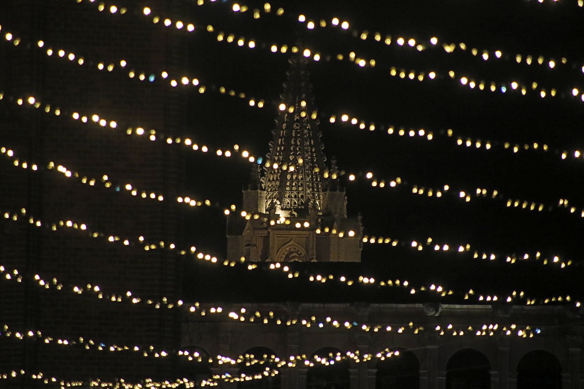 Encendido navideño de León
