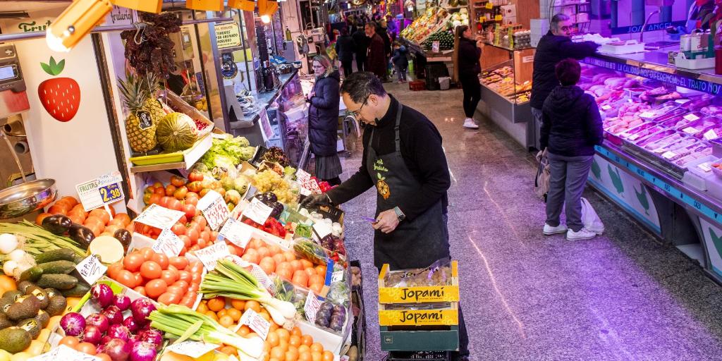 Castilla-La Mancha gasta 1.552 euros por persona en alimentación, un 13% menos que la media española