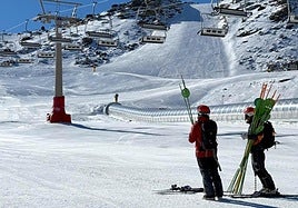 Sierra Nevada abre la nueva temporada con el mejor dato de los cuatro últimos años: siete kilómetros esquiables