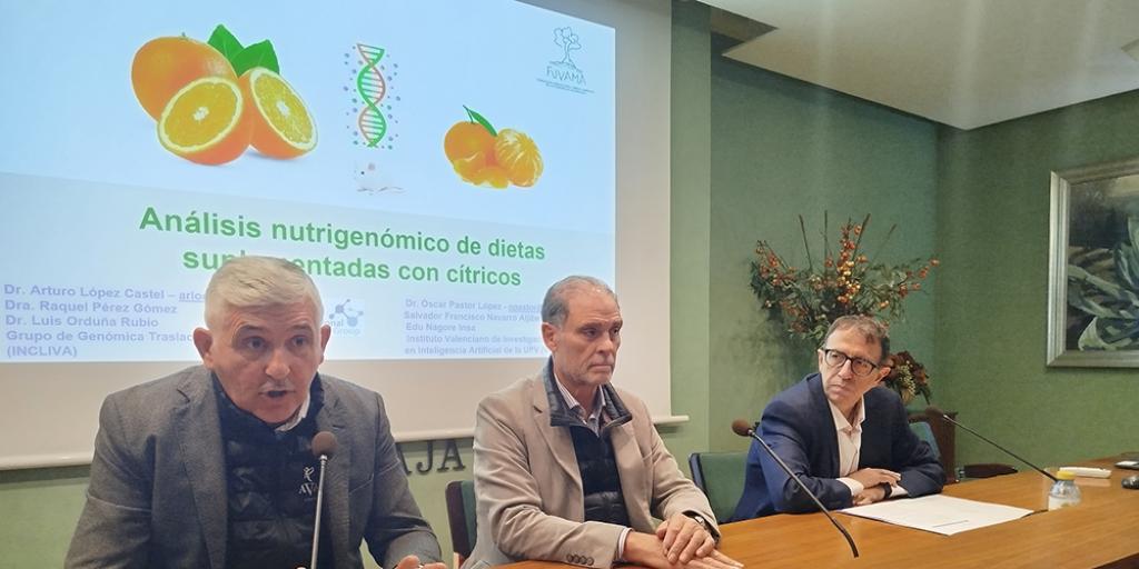Comer mandarinas ayuda a detectar enfermedades por la expresión del genoma