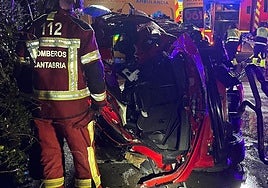 Mueren tres jóvenes de 22, 23 y 25 años en un accidente de tráfico en Cabezón de la Sal