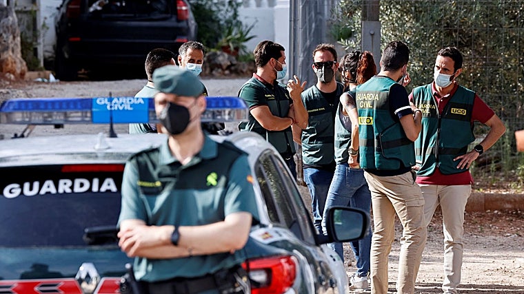 Agendes de la Unidad Central Operativa (UCO) de la Guardia Civil